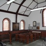 Inside the prayer hall