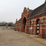 Rear view of the prayer hall